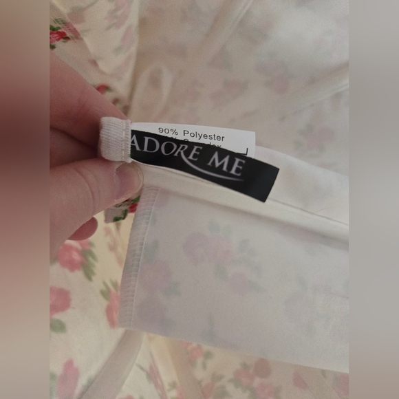 Adore Me Floral Corset Top | NWT Size XL | Romantic Vintage-Inspired Bustier - Picture 5 of 7